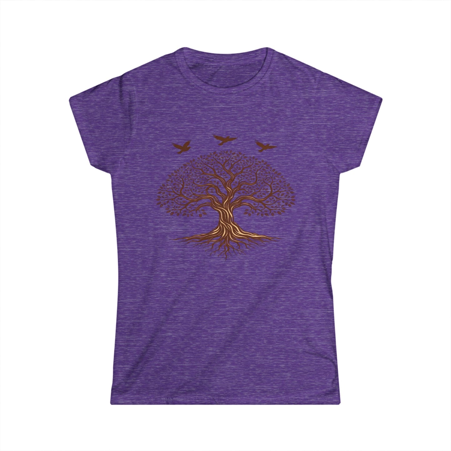 Tree of Life Shirt with Birds | Nature Graphic Tee | Spiritual Growth Shirt| Boho Tree Tee| Colorful Shirt Options
