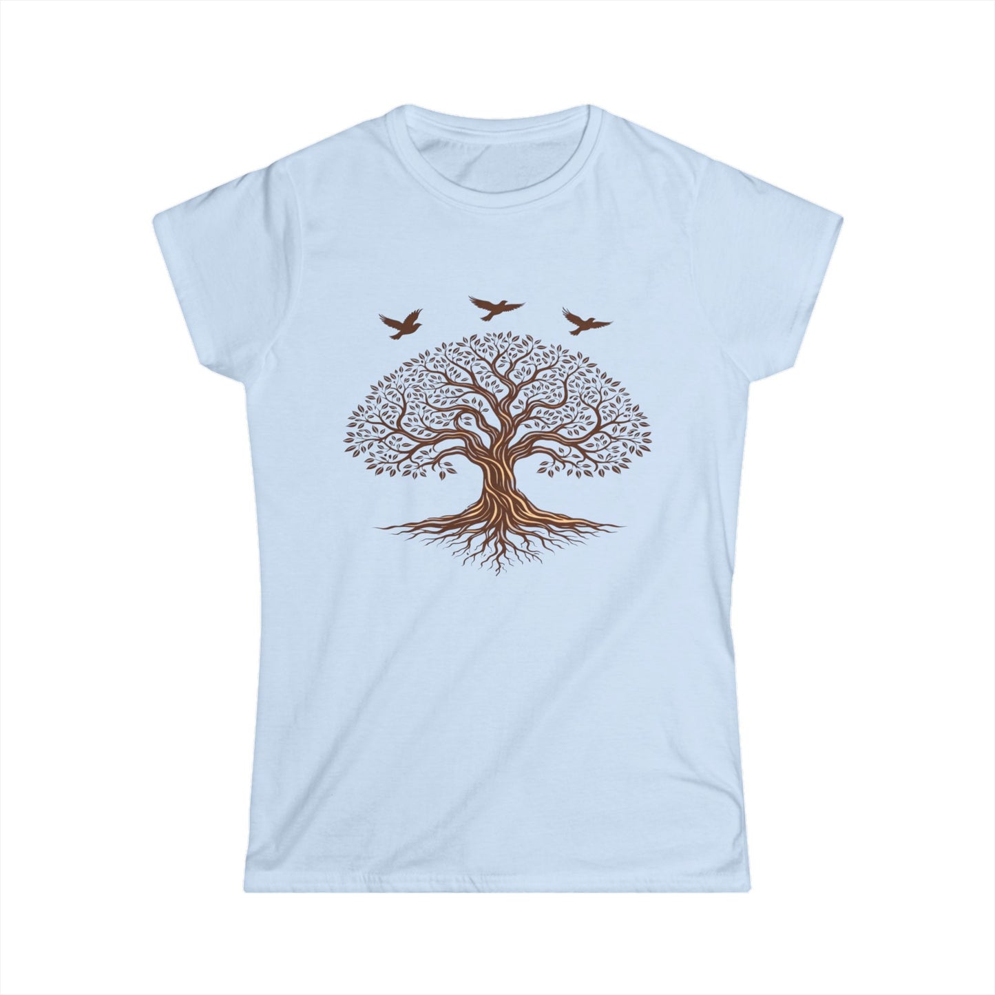 Tree of Life Shirt with Birds | Nature Graphic Tee | Spiritual Growth Shirt| Boho Tree Tee| Colorful Shirt Options