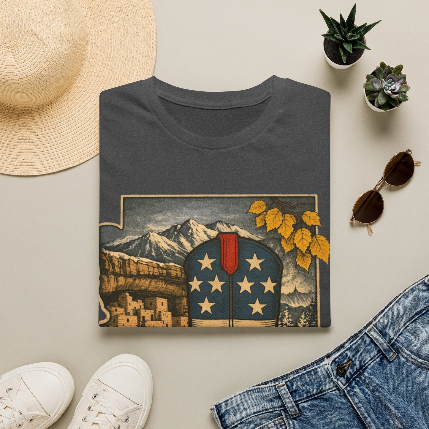 Colorado Cowboy Boot T-Shirt — Patriotic Western Tee