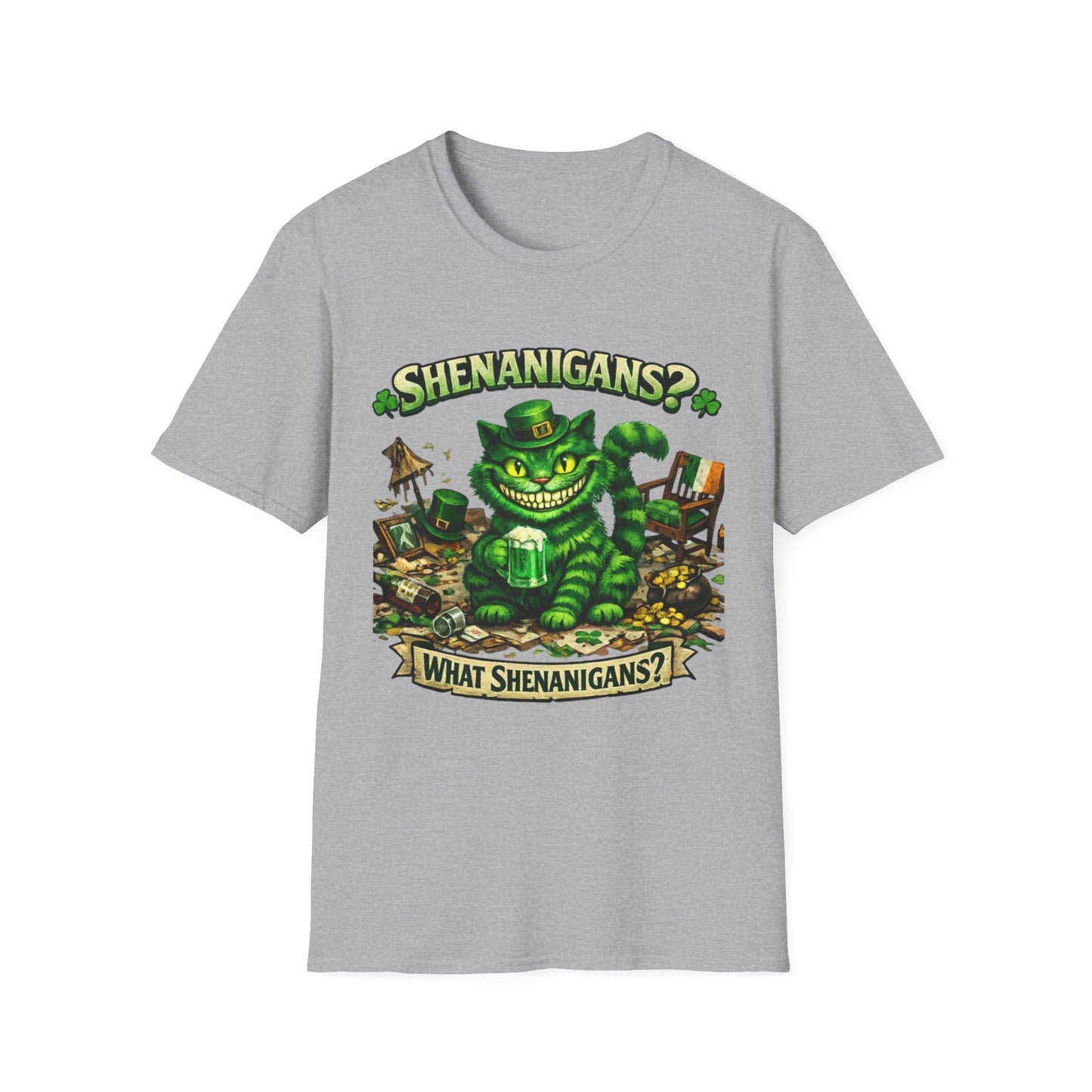 Cheshire Cat 'What Shenanigans?' T-Shirt
