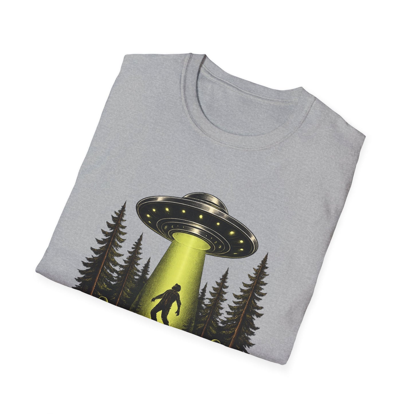 Alien Abduction T-Shirt — “Not My First Abduction” UFO Graphic Tee