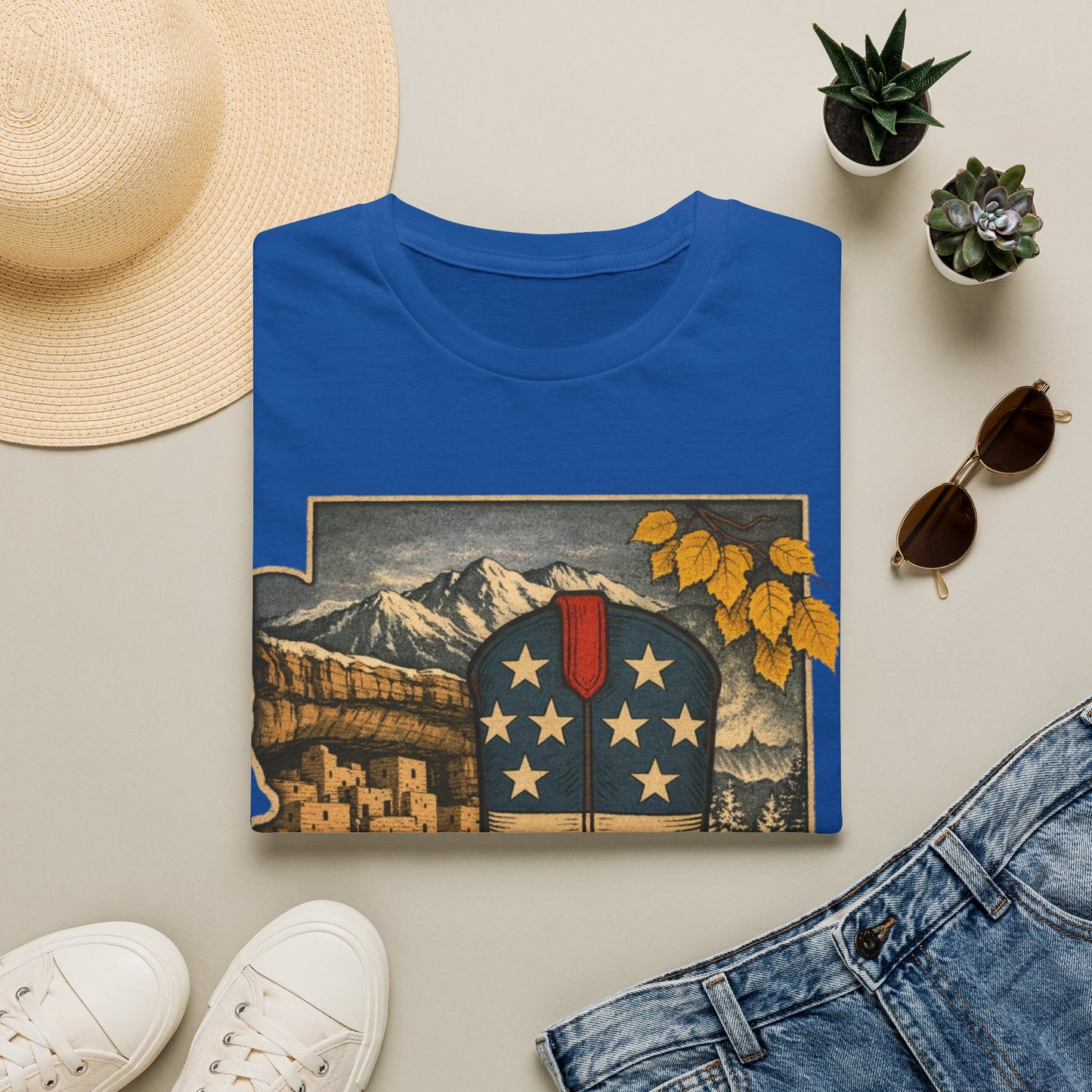 Colorado Cowboy Boot T-Shirt — Patriotic Western Tee